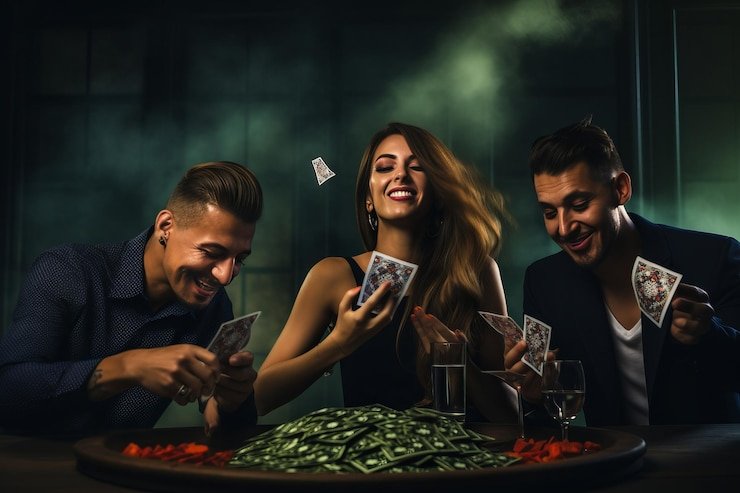 Live blackjack table with dealer and player cards visible on aamon platform